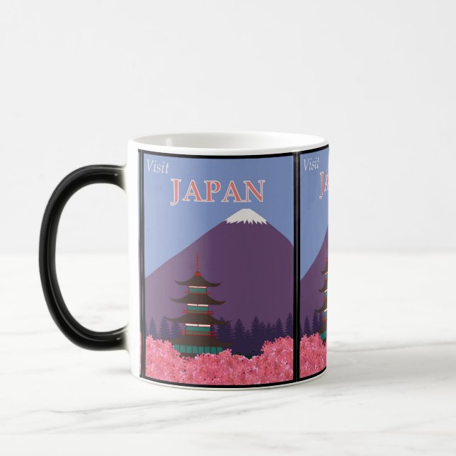 Majestic Mount Fuji: Japan reist Verwandlungstasse (Links)
