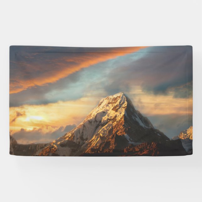 Majestic Mountain Banner (Horizontal)