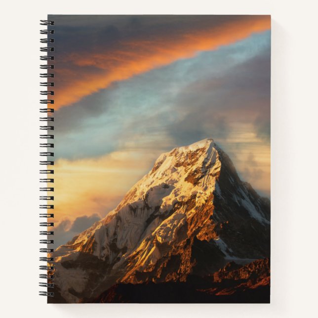 Majestic Mountain Notizbuch (Vorderseite)