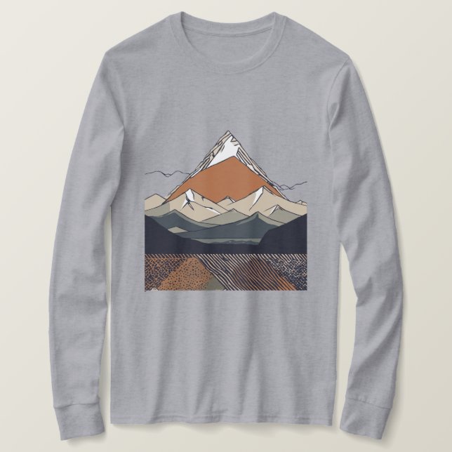 "Majestic Mountains" T-Shirt (Design vorne)