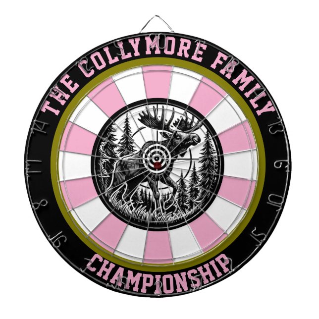 Majestic Mouse mit Target Art Dartscheibe (vorne)