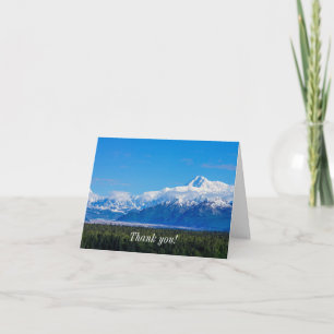 Majestic Mt McKinley Dankeskarte