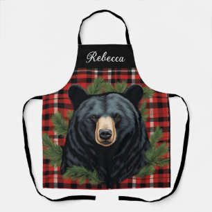Majestic Northern Black Bar All-over Print-Schürze Schürze