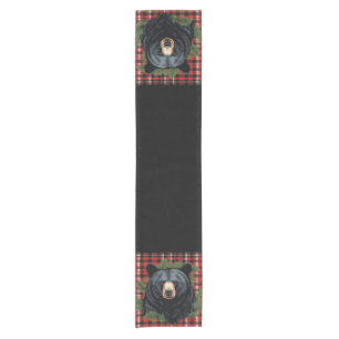 Majestic Northern Black Bear Table Runner Kurzer Tischläufer
