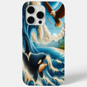 Majestic Orca und Eagle Dance Case-Mate iPhone Hülle