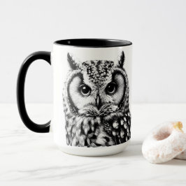 Majestic Owl Tasse mit zwei Eulen