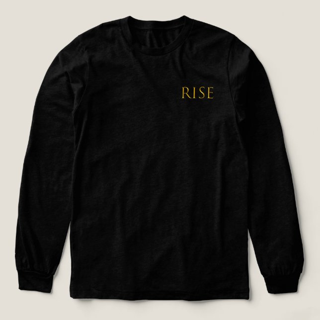 Majestic Phoenix Rising Tri-Blend Shirt (Design Vorderseite)