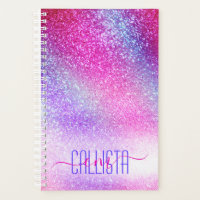 Majestic Pink Lila Nebel Galaxy Glitzer