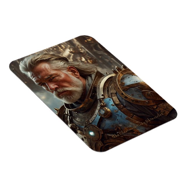 Majestic Regal King Flexible Foto Magnet (Rechte Seite)