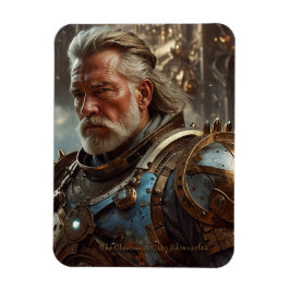 Majestic Regal King Flexible Foto Magnet