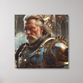 Majestic Regal King Stretched Canvas Print Leinwanddruck