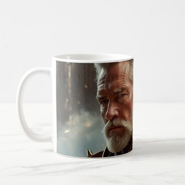 Majestic Regal Steampunk King Classic Tasse (Links)