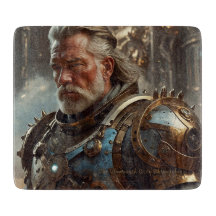 Majestic Regal Steampunk King Cutting Board