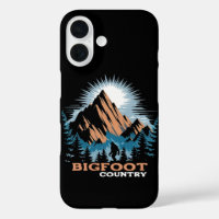 Majestic Sasquatch mit Bergen