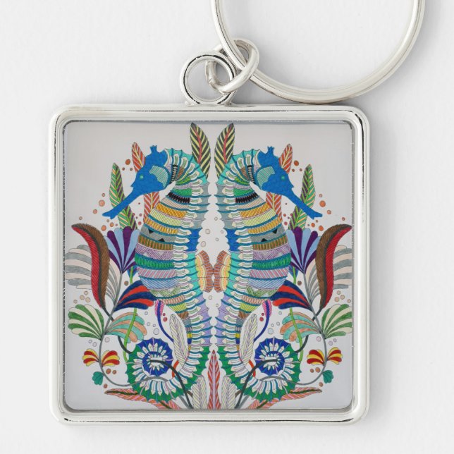 Majestic Seepferde Schlüsselanhänger (Vorne)