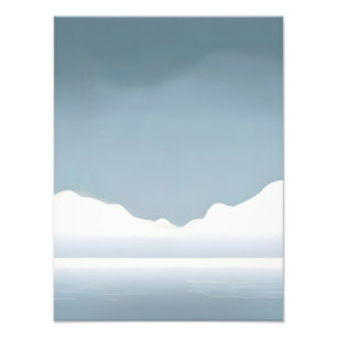 Majestic Serenity - Bergsee Landschaft Fotodruck
