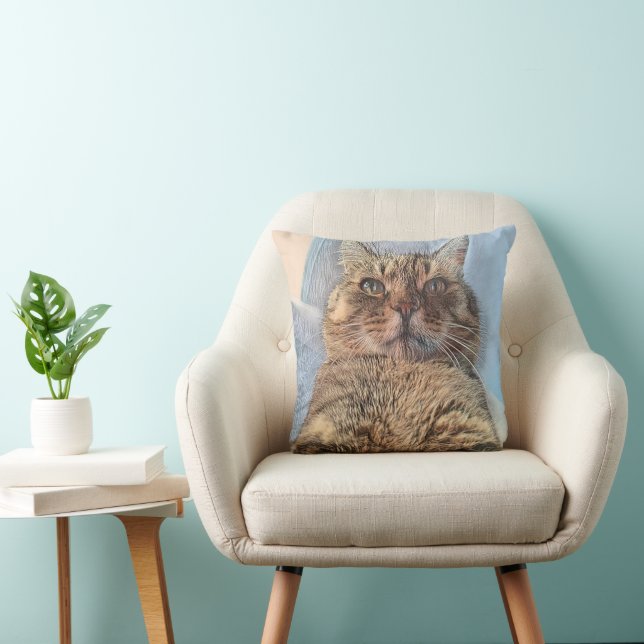 Majestic Tiger Cat Kissen (Stuhl )