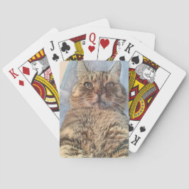 Majestic Tiger Cat  Spielkarten
