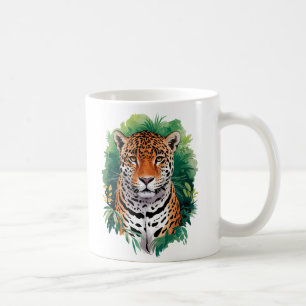 "Majestic Tiger in Dschungel Kunst, Dichtung und M Kaffeetasse