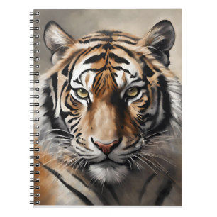 Majestic Tiger Portrait Notizblock
