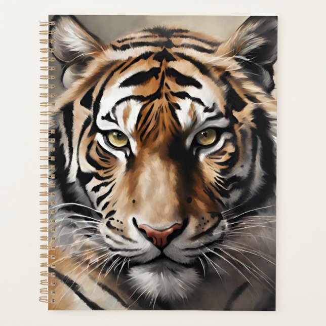 Majestic Tiger Portrait Planer (Vorderseite)