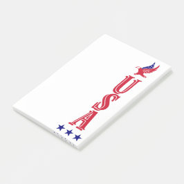 Majestic USA: Flügel der Freiheit Post-it Klebezettel