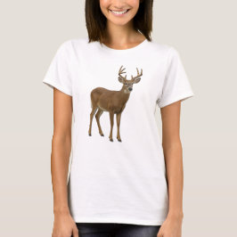 MAJESTIC WHITE-TAILED DEER. SAMER BRASIL T-Shirt
