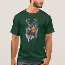Majestic Whitetail Deer Buck  T-Shirt