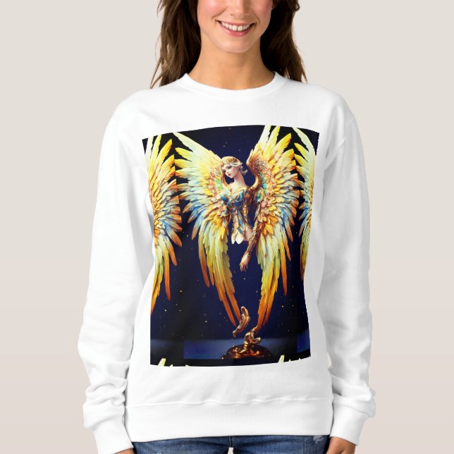 Majestic Wings Print T - Shirt - Einzigartige Avia (Vorderseite)