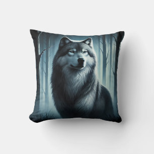 Majestic Wolf Kissen
