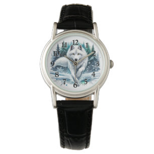 Majestic Wolf Timepiece Armbanduhr