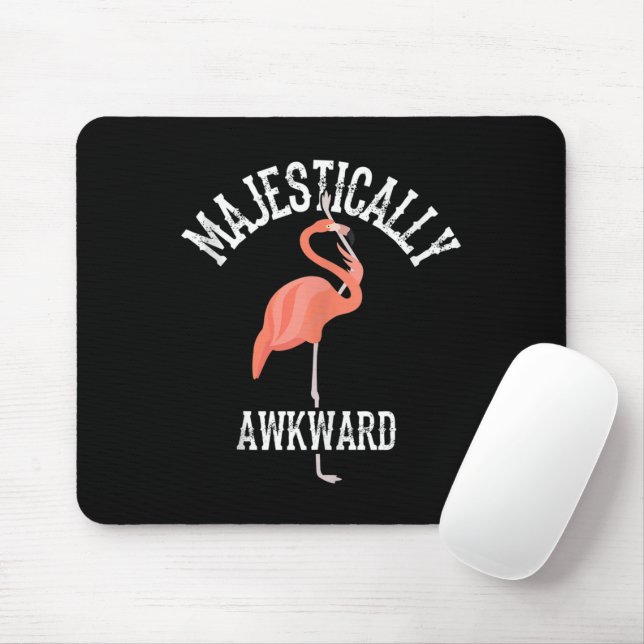 Majestisch Awkward Wading Bird Lover Art Mousepad (Mit Mouse)