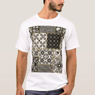 Majolica Fliesen islamische Motive. T-Shirt
