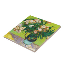 Majolica Jar Branchen Oleander Vincent van Gogh Fliese
