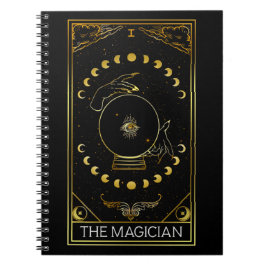 Major Arcana Magician Tarot Card Notizblock