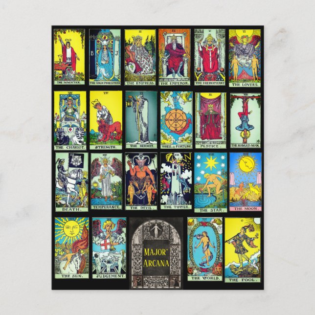 Major Arcana Tarot Card (Vorderseite)