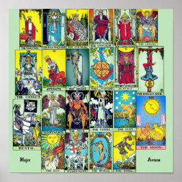 Major Arcana Tarot Poster