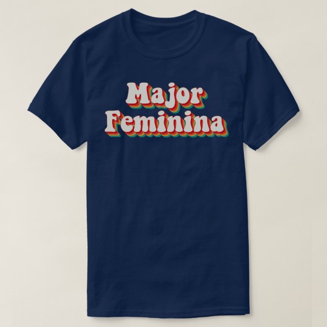 Major Feminina 3 T-Shirt (Design vorne)