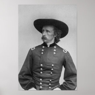 Major General George Armstrong Custer Poster