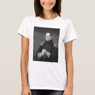 Major General Winfield Scott (1786-1866) in Gravur T-Shirt