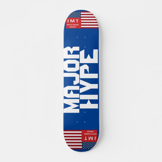 MAJOR  HYPE    JMT 7 3/4" Skateboard Deck (Vorne)