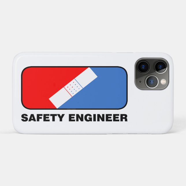 Major League Safety Engineer Case-Mate iPhone Hülle (Rückseite (Horizontal))