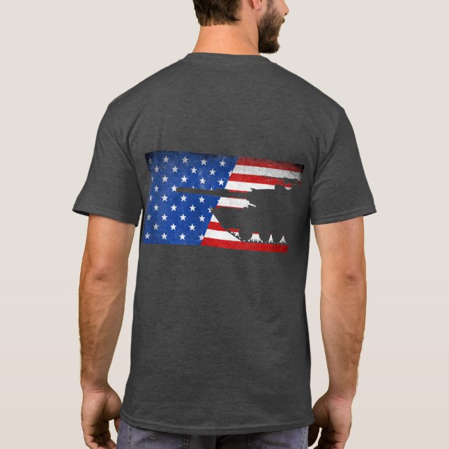 "MAJOR LEAGUE TANKER" T-Shirt (Rückseite)