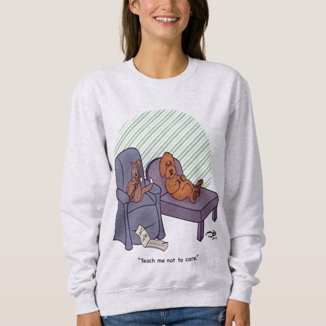 Major Loser Women's Ash Sweatshirt (Vorderseite)