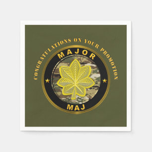 Major-MAJ-Werbeaktion Serviette