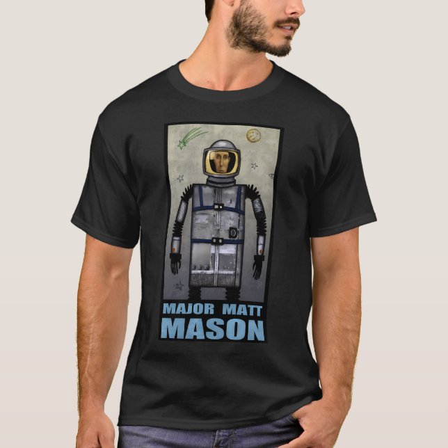 Major Matt Mason T-Shirt (Vorderseite)