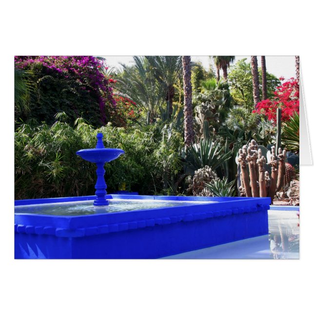 Majorelle Garten (Vorderseite (Horizontal))