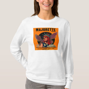 Majorette orange LabelTerra Bella, CA T-Shirt