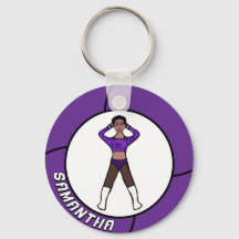 Majorette/Tänzerin Lila & schwarz #1