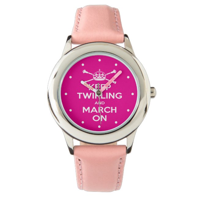 Majorettes/Baton Twirlers beobachten Armbanduhr (Vorderseite)